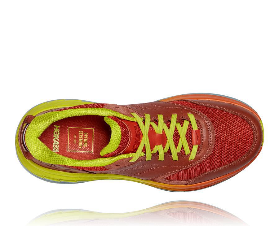 Zapatillas Running Hoka One One Hombre - Bondi L - Rojas - UTQ687241